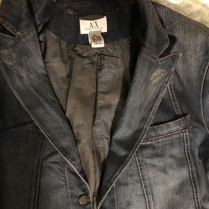 Denim blazer